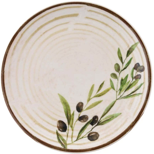 Πιάτο Γλυκού Weary Flower (Σετ 6Τμχ) 471PST1143 19,3x19,3x2cm Multi Hermia Κεραμικό