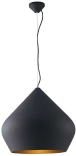 Φωτιστικό Οροφής I-Tholos-S52 NER Black Luce Ambiente Design Μέταλλο