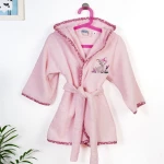 Μπουρνούζι Παιδικό Με Κέντημα Deer 196 02 Pink DimCol