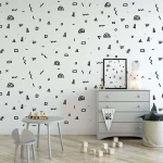 Ταπετσαρία 740ELB1214 Black-White Wallity