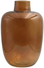 Βάζο Vidrio 034522 25x25x38cm Caramel Γυαλί