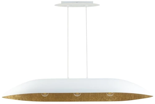 Φωτιστικό Οροφής Κρεμαστό Gondola L 40636 3xE27 15W 14x25x80cm White-Gold Sigma Lighting
