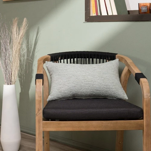 Μαξιλάρι Διακοσμητικό (Με Γέμιση) Fremont 13 Mint Teoran 30X50 Βαμβάκι-Πολυέστερ