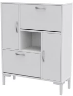 Παπουτσοθήκη Medy HM18187.03 86.5x30x109cm White