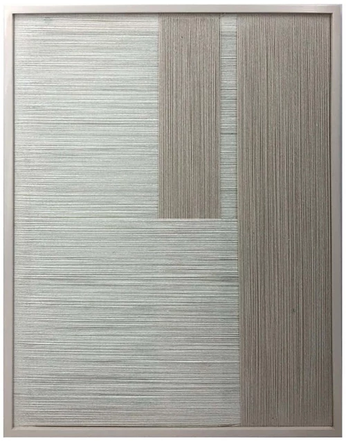 Πίνακας NIM122 60x3x80cm Beige Espiel Κάθετοι Ξύλο