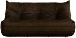 Καναπές Διθέσιος Bocek 560ARE5216 145x100x80cm Brown