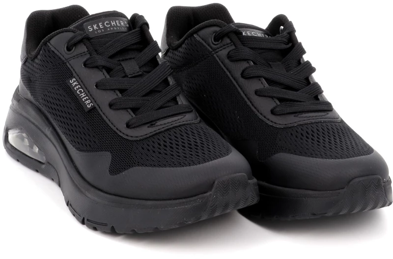 Γυναικείο Αθλητικό Παπούτσι Skechers Uno Flex Χρώματος Μαύρο 177794-BBK