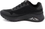 Γυναικείο Αθλητικό Παπούτσι Skechers Uno Flex Χρώματος Μαύρο 177794-BBK