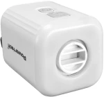 POWERTECH μίνι τρόμπα PT-1553 με φακό, 5W, επαναφορτιζόμενη, λευκή