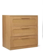 Mamas & Papas Σιφονιερα Esna Oak/Rattan