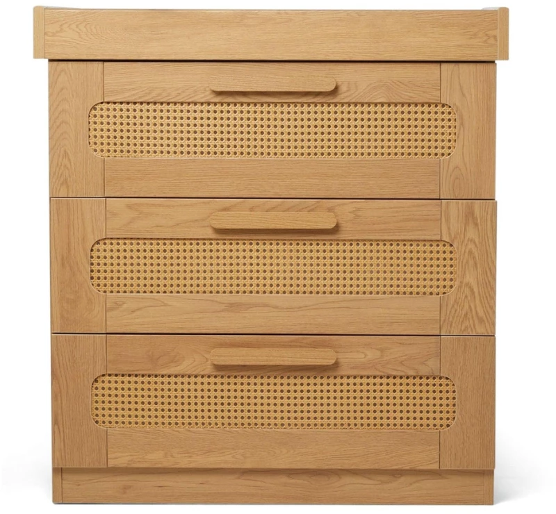 Mamas & Papas Σιφονιερα Esna Oak/Rattan