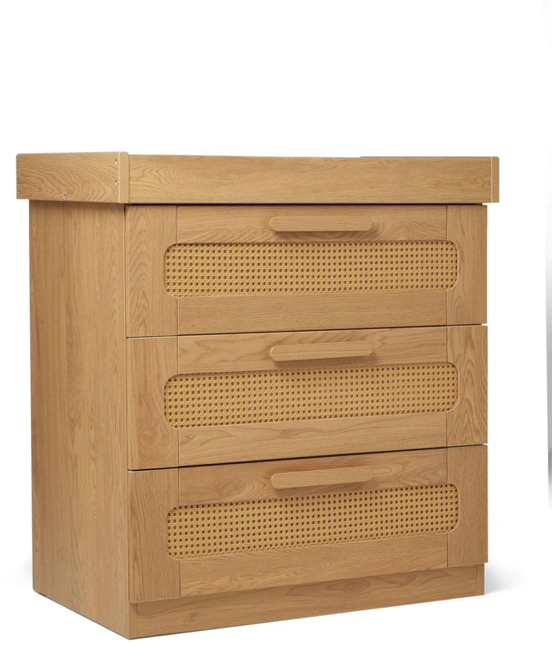 Mamas & Papas Σιφονιερα Esna Oak/Rattan