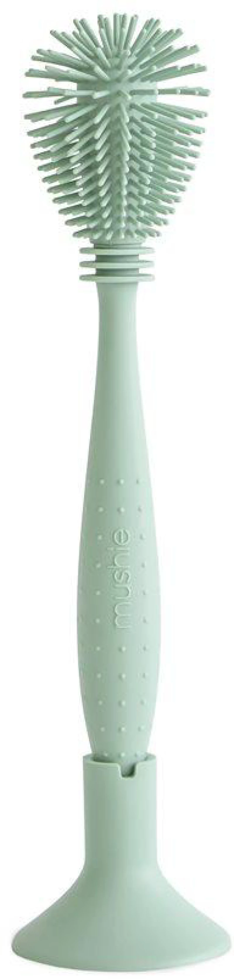 Mushie Βούρτσα Σιλικόνης για Μπουκάλια Cambridge Blue