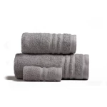 Πετσέτα Προσώπου Melinen Premio Light Grey 50x100cm | 100% Βαμβάκι (600 GSM)