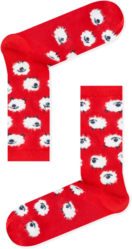 Γυναικείες Κάλτσες Sheep Red