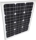 Μονοκρυσταλλικό ηλιακό πάνελ - Solar Panel - 50W - 676128