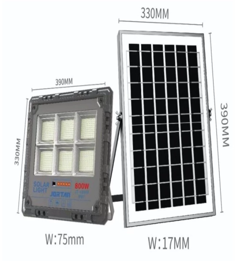 ΗΛΙΑΚΟΣ ΠΡΟΒΟΛΕΑΣ JORTAN 800W JT-18800-XM800W