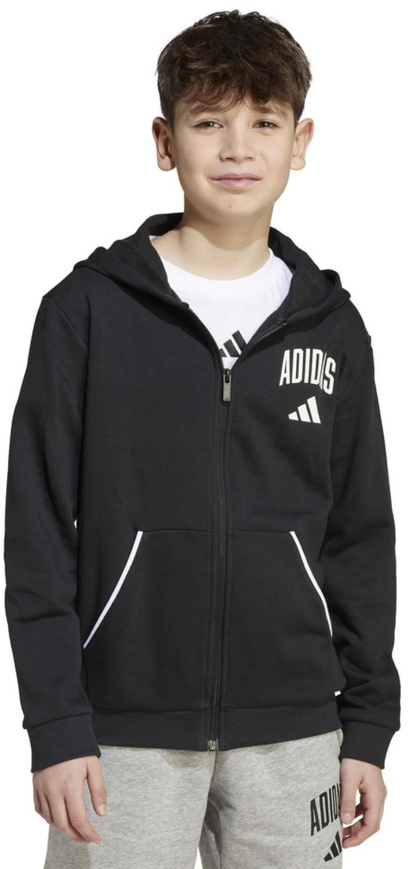 adidas J CLGT FT FZ JM1534 ADIDAS Μαύρο