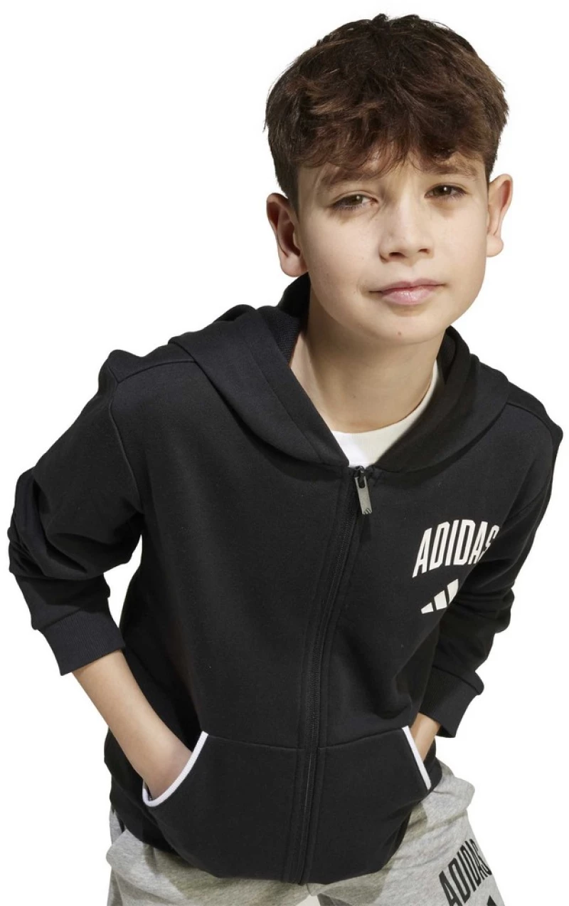 adidas J CLGT FT FZ JM1534 ADIDAS Μαύρο