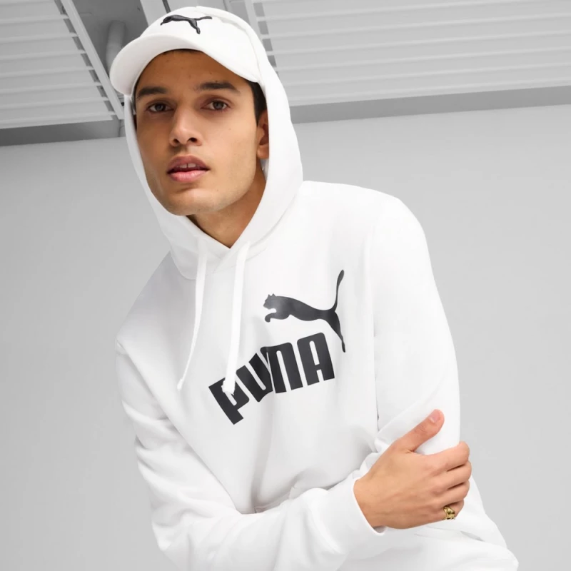 Puma ESS No. 1 Logo Hoodie FL 682570-02 PUMA Λευκό