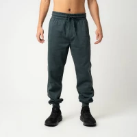 BE:NATION LOGO ELASTIC HEM PANT 02302301-4F BENATION ΠΡΑΣΙΝΟ