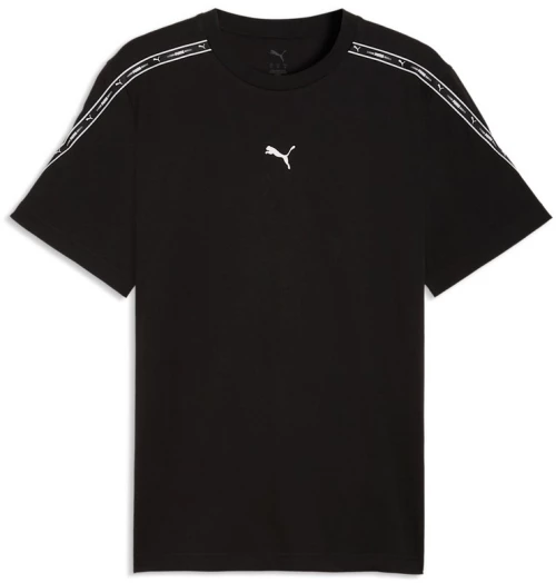 Puma ESS TAPE Tee 691693-01 PUMA Μαύρο