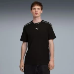 Puma ESS TAPE Tee 691693-01 PUMA Μαύρο