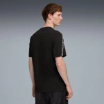 Puma ESS TAPE Tee 691693-01 PUMA Μαύρο