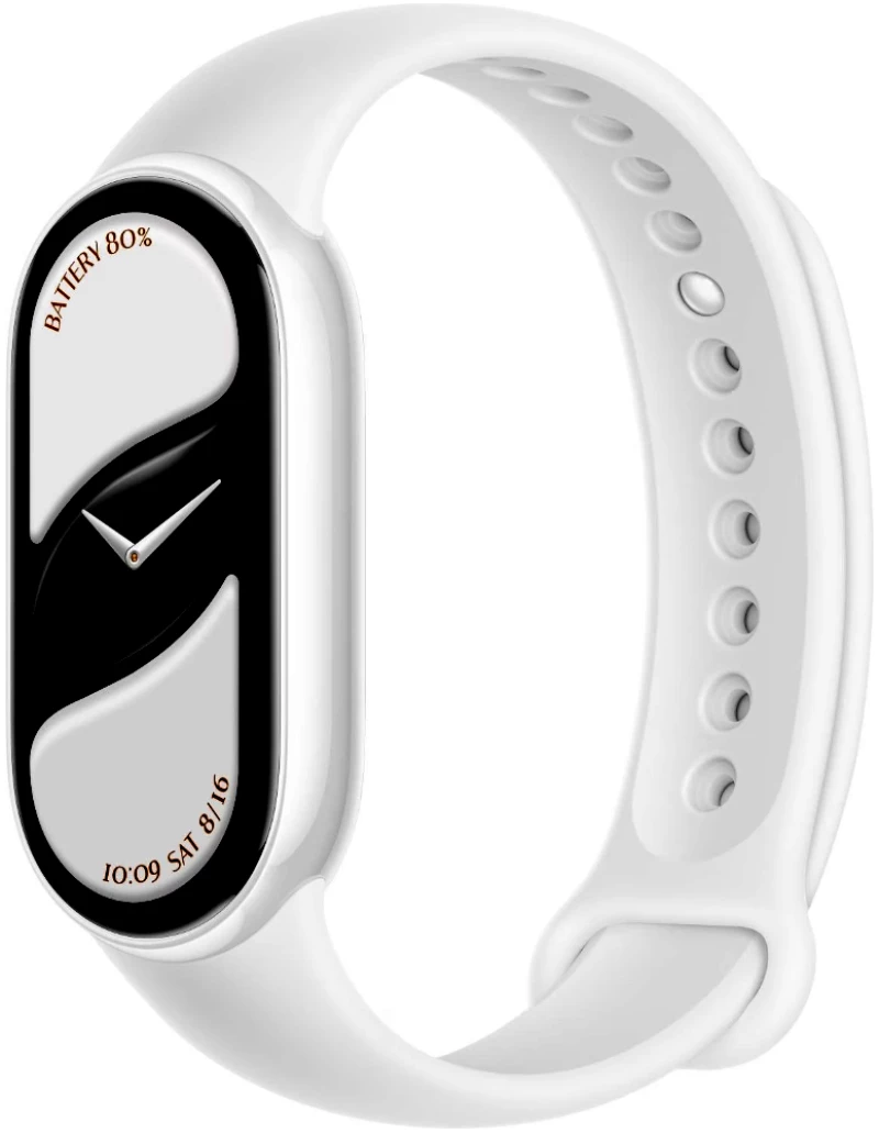 Xiaomi Smart Band 10 BHR07Y5GL 1.72" AMOLED Αδιαβροχοποίηση έως 5ATM Ceramic Pearl White
