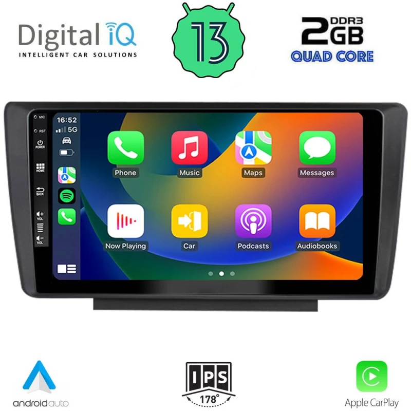 DIGITAL IQ BXH 3594_CPA (9inc) MULTIMEDIA TABLET for SKODA OCTAVIA 5 mod. 2005-2012