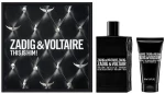 Zadig & Voltaire This is Him! Xmas Set (Edt Vapo 50 ml + Shower Gel 50 ml)