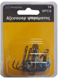 Αγκίστρια - Fishhook - No.6 - 10pcs - 830251