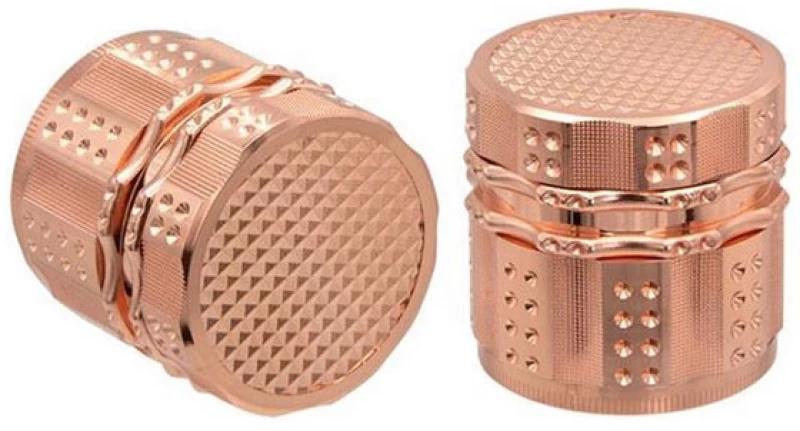Grinder Τρίφτης Rose Gold 51mm - 4 Parts