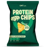 QNT | Protein Chips Sour Cream & Onion Πρωτεϊνικά Τσιπς | 50gr