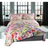 ΣΕΤ ΣΕΝΤ KING ΧΛ  BLOOM  2*270Χ2+290CM 2*50X70CM 100% COTTOSATIN 210TC - -