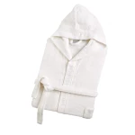 HELMI1 ΜΠΟΥΡΝΟΥΖΙ (WHITE) LARGE KOYKOYΛΑ 420GSM 100% COTTON - -