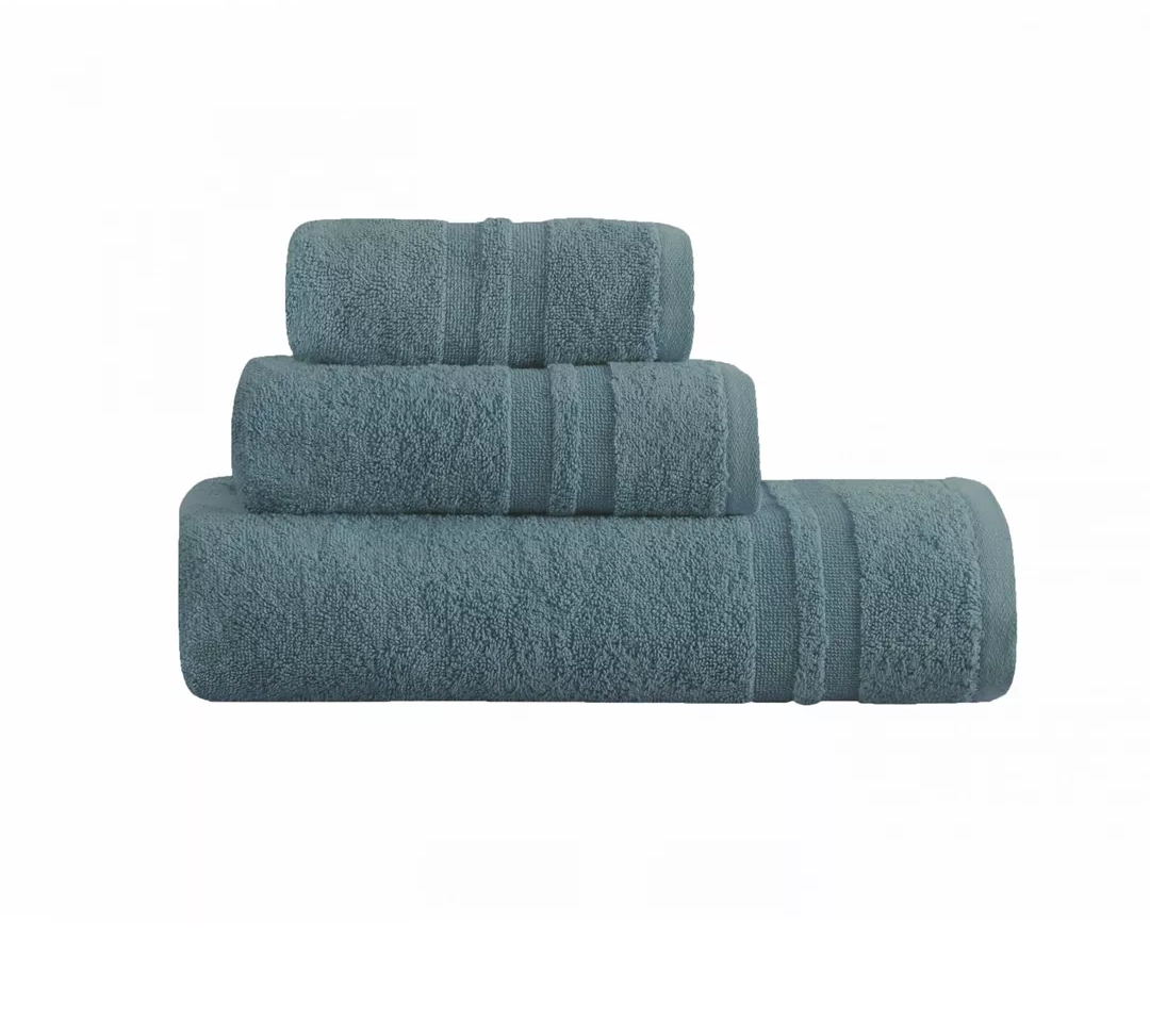 ΠΕΤΣΕΤΑ ΧΕΙΡΟΣ 30Χ50CM DOVE6 GREY 100% COTTON 550gsm - -