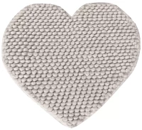 CUORE ΠΑΤΑΚΙ SILVER 65x65cm - -