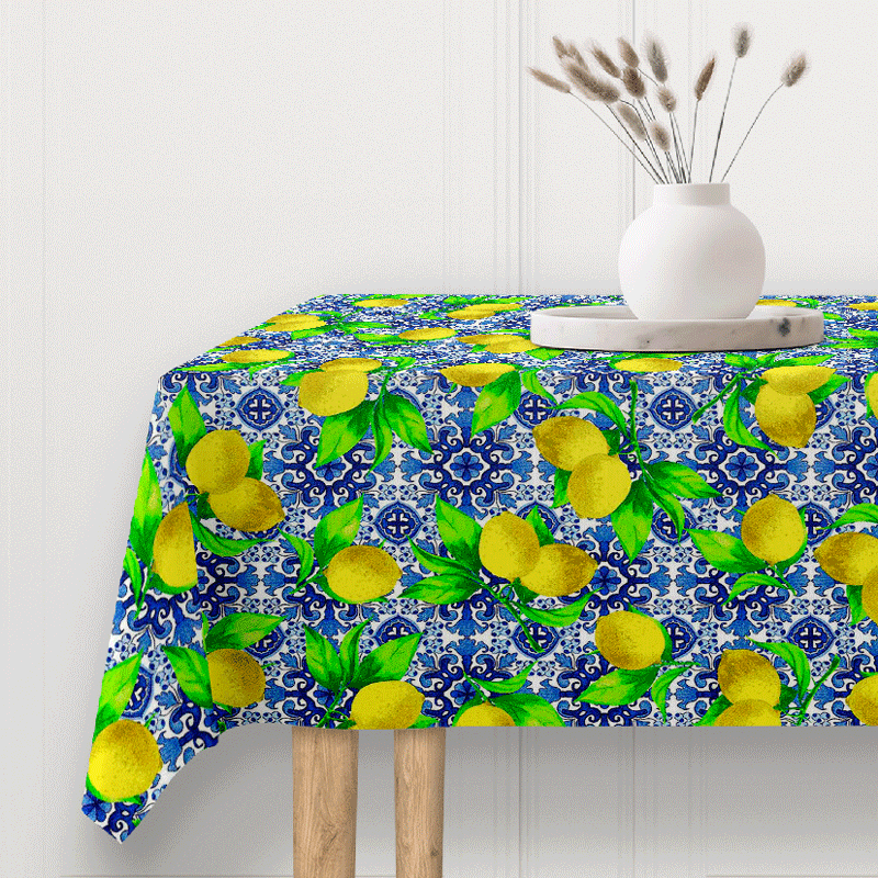 Τραπεζομάντηλο Αλέκιαστο-Αδιάβροχο Genova 601 - 140 x 250