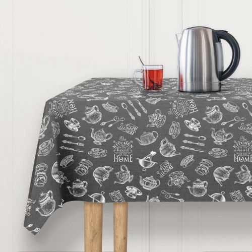 Τραπεζομάντηλο Αλέκιαστο-Αδιάβροχο Crockery 901 - 140 x 250
