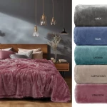 ΚΟΥΒΕΡΤΑ ΜΟΝΗ 160X220 ADAM HOME 700 - Blue - 160X220
