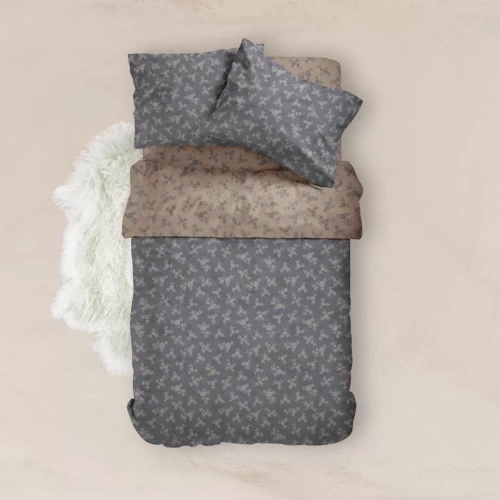 Σεντόνια Εμπριμέ Σετ Elite Υπέρδιπλα Μπλε (2) 240 x 260 cm + (2) 50 x 70 cm