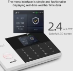 PGST PG-105-C WiFi Ασύρματο Συναγερμό για Σπίτι με Ελληνική Γλώσσα