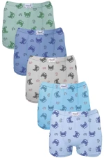 Παιδικά Boxer Σετ 5Pack Q0133 - ΠΟΛΥΧΡΩΜΟ
