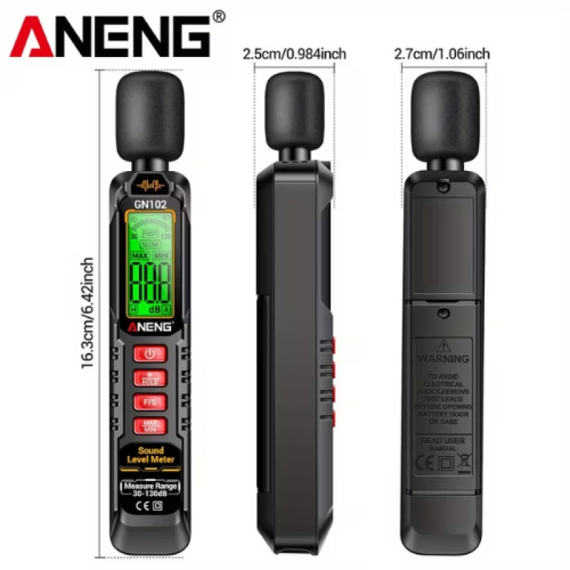 ANENG GN102 Ψηφιακό Ντεσιμπελόμετρο
