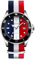 Αναλογικό ρολόι χειρός – Skmei - 9133 - Red/White/Blue