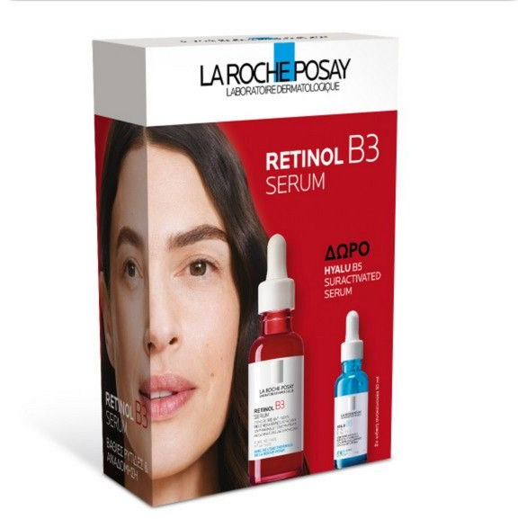 La Roche-Posay Promo Set Retinol B3 Serum 30ml & Hyalu B5 Suractivated Serum 10ml