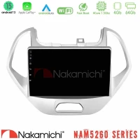 Nakamichi Nam5260 Series 4core Android13 4+64gb Ford ka 2016-2020 Navigation Multimedia Tablet 9" με Carplay & Android Auto u-n44-Fd0767