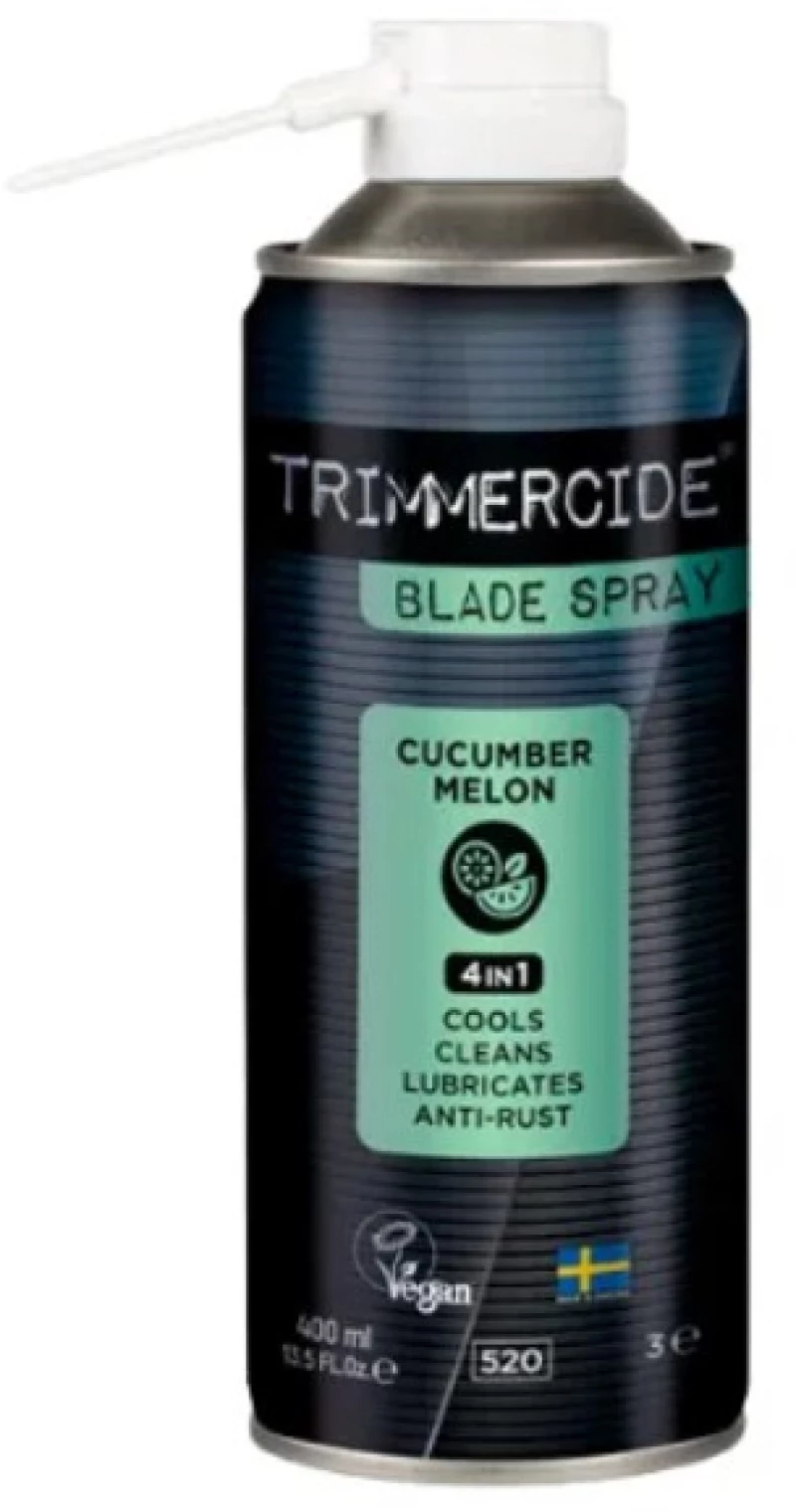 SPRAY ΚΑΘΑΡΙΣΜΟΥ ΚΟΥΡΕΥΤΙΚΩΝ ΜΗΧΑΝΩΝ TRIMMERCIDE 4in1 CUCUMBER MELON 400ml