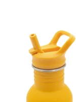 Sassi Ανοξείδωτο Μπουκάλι με Καλαμάκι 500ml - Chompy The Lion